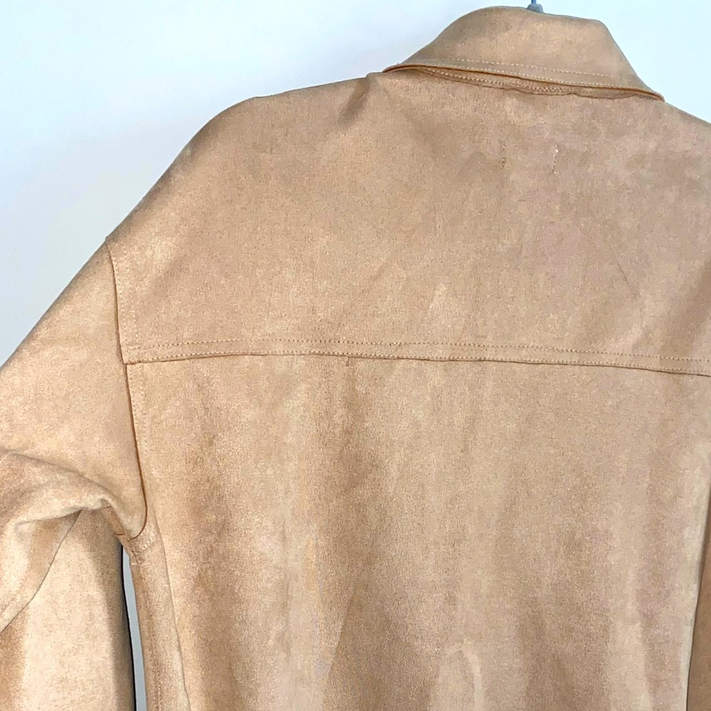 Beige Shacket / Chore Coat - Picture 5 of 9